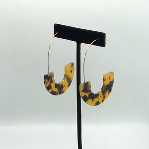 Dark Tortoise Earrings **FREE WITH PURCHASE**